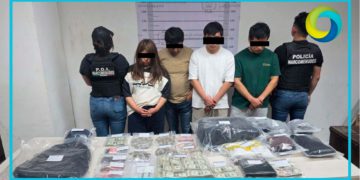 Detienen a cuatro implicados en el robo de 2.4 millones de pesos a una casa de cambio de Cozumel