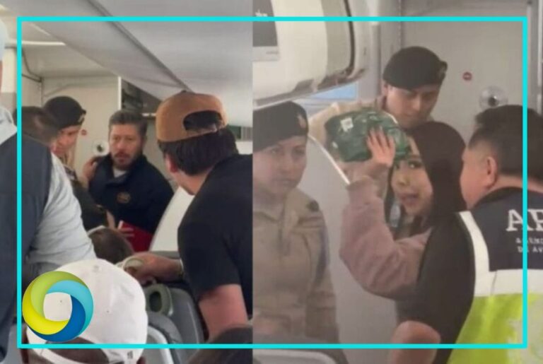 Lord y Lady #Expulsados: Bajan a pareja de vuelo con destino a Cancún por armar zafarrancho
