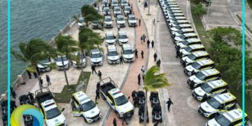 Refuerza Mara la seguridad en Cancún con 70 nuevas patrullas de alta tecnología
