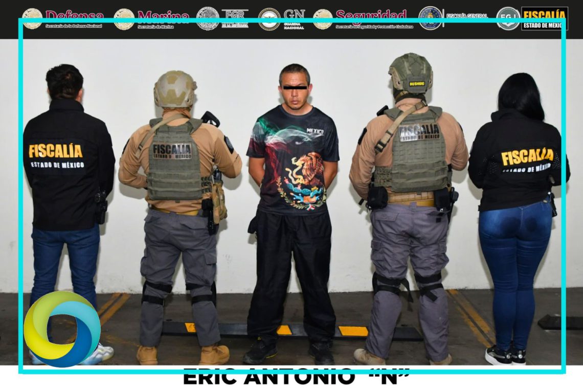 Detienen a hombre responsable de doble feminicidio en Edomex