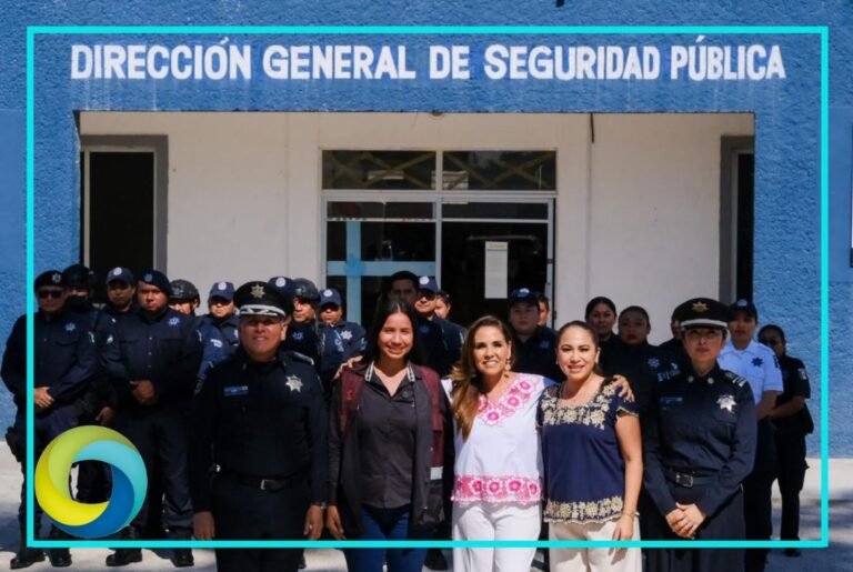 Anuncia Mara Lezama construcción de barda perimetral para complejo de seguridad en Felipe Carrillo Puerto