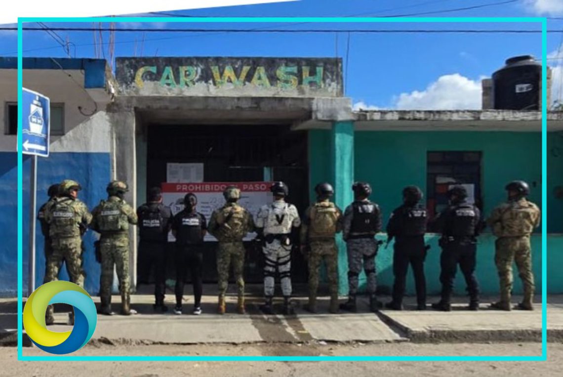 Aseguran drogas y detienen a siete personas durante cuatro cateos en Quintana Roo