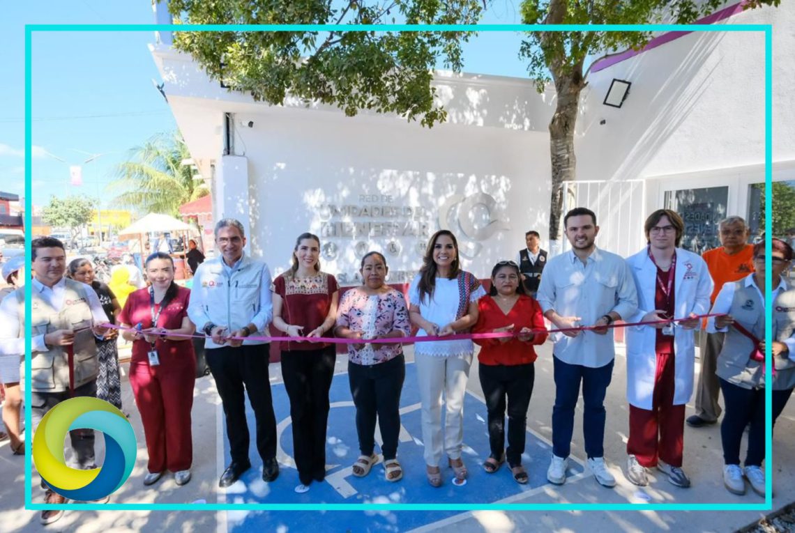 Inaugura Mara Lezama la Unidad del Bienestar en la zona continental de Isla Mujeres