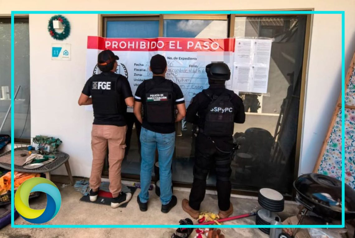 Ejecutan cateos en cinco municipios de Quintana Roo; hay cuatro detenidos