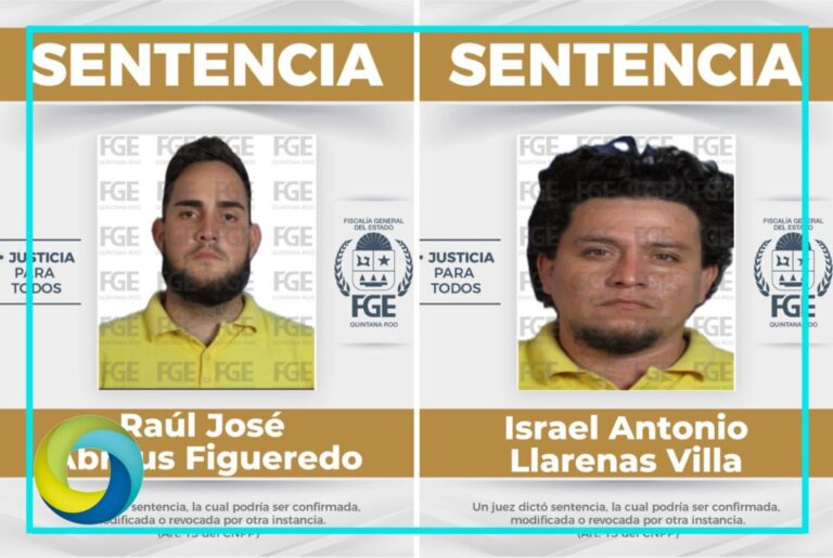 Sentencian a 37 años para dos sujetos por homicidio de un servidor público en Cancún