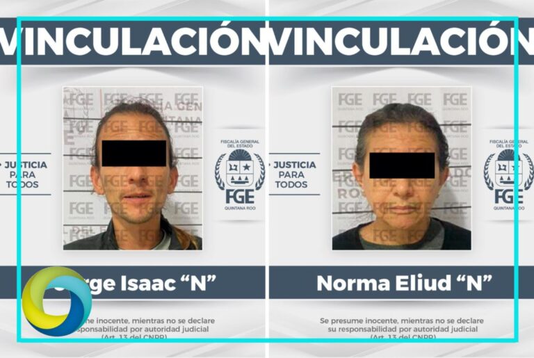 Dan prisión preventiva a dos personas por violencia vicaria en Bacalar