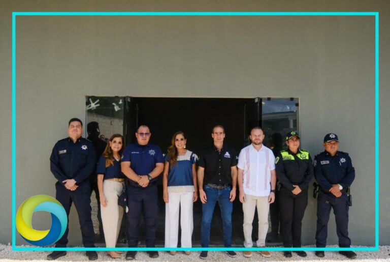 Supervisan Mara Lezama Espinosa y Diego Castañón avance del 70% del C4 en Tulum