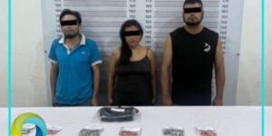Capturan a tres personas por narcomenudeo en Tulum