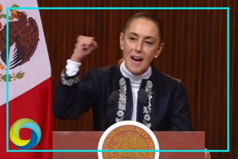 “México no se doblega y no se rinde”: Sheinbaum reafirma la no intervención
