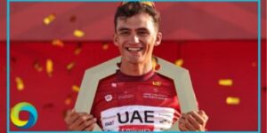 Isaac del Toro, campeón del Tour de UAE