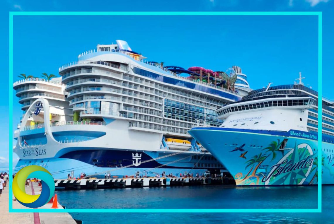 México recibió a 11,2 millones de pasajeros en cruceros en 2025