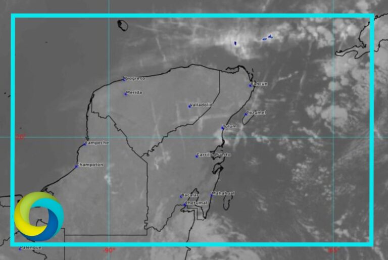 Pronostican cielo nublado para este fin de semana en Quintana Roo