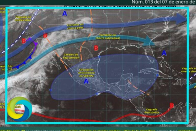 SMN pronostica lluvias aisladas en Quintana Roo