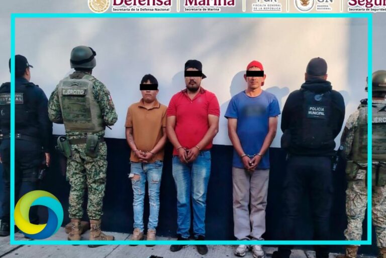 Tras operativos detiene a 17 personas, aseguran armas de fuego y vehículos en Michoacán