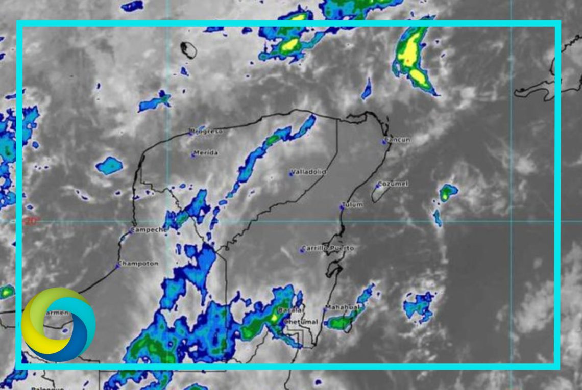 SMN pronostica lluvias fuertes para este inicio de semana en Quintana Roo