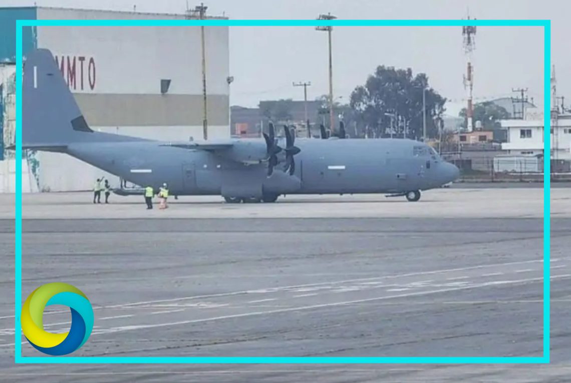 Avión militar de EE.UU. que llegó a Toluca estaba autorizado: Gabinete de Seguridad