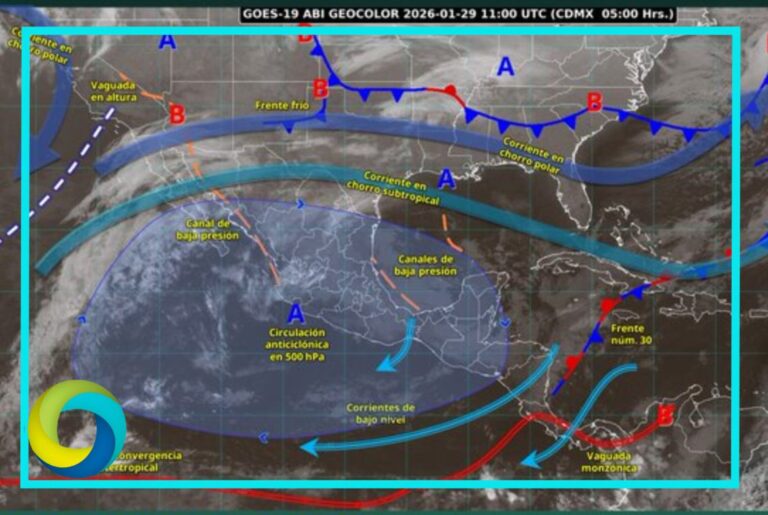 SMN pronostica lluvias aisladas para este día en Quintana Roo