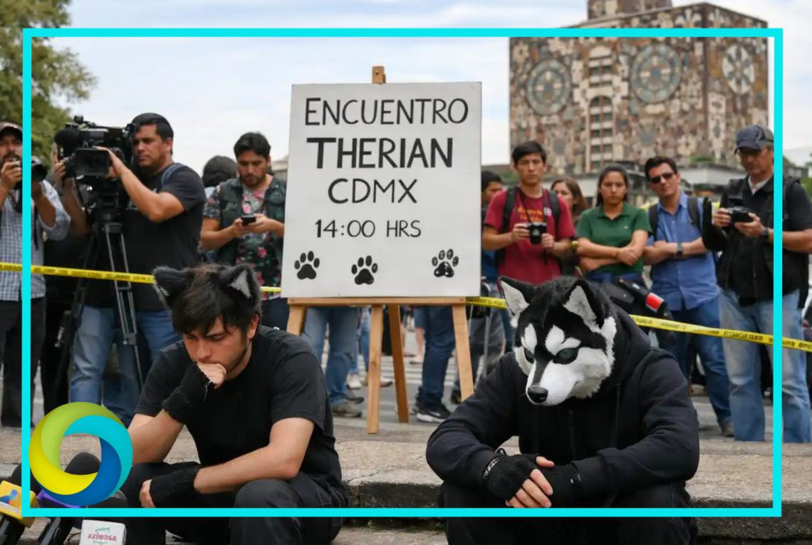 Fracasa el primer evento de ‘therians’ en la Ciudad de México