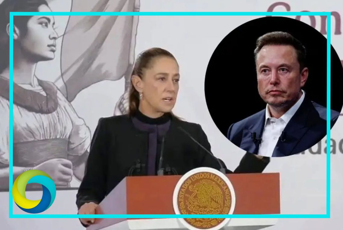 Sheinbaum analiza presentar demanda contra Elon Musk tras críticas en su contra