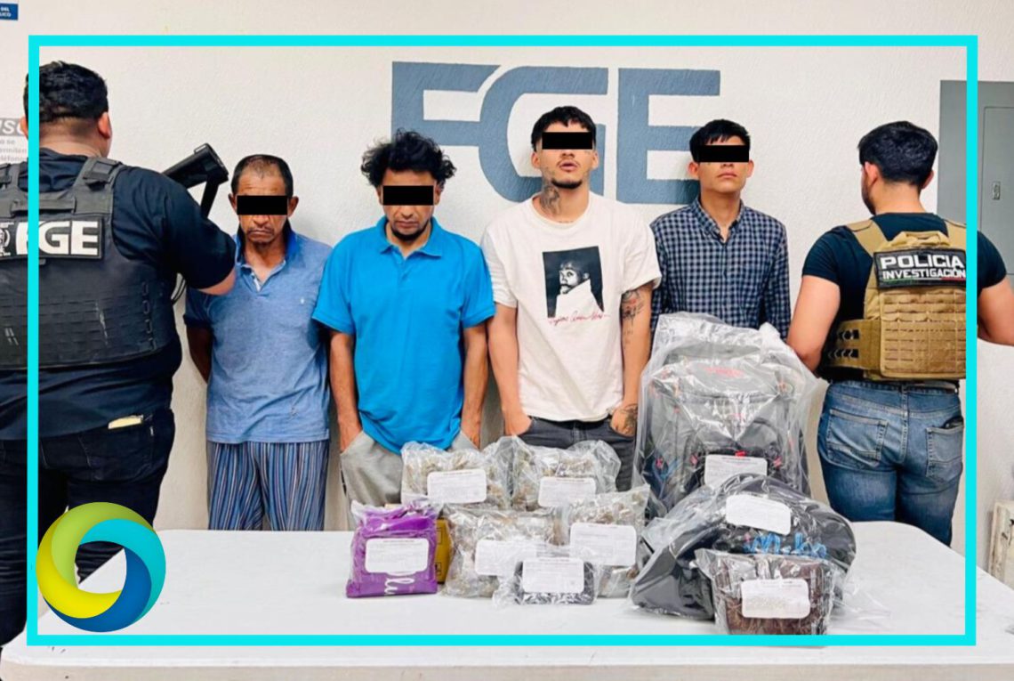 Detienen a siete personas por narcomenudeo en Playa del Carmen