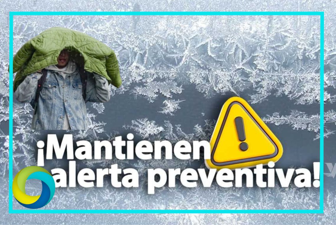 Continuaran las bajas temperaturas en el país; CNPC exhorta a la población a mantenerse alerta